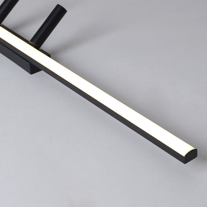 Linear Flush Mount Ceiling Light Acrylic LED Fixture for Kitchen