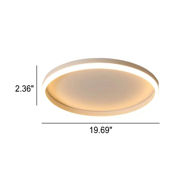 Circle Ring LED Flush Mount Ceiling Light for Living Room