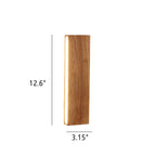 Solid Wood Strip LED Wall Sconce for Bedroom and Hallway