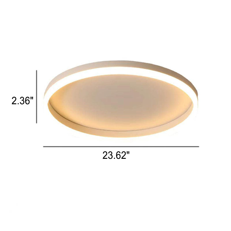 Circle Ring LED Flush Mount Ceiling Light for Living Room