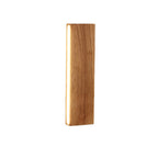 Solid Wood Strip LED Wall Sconce for Bedroom and Hallway