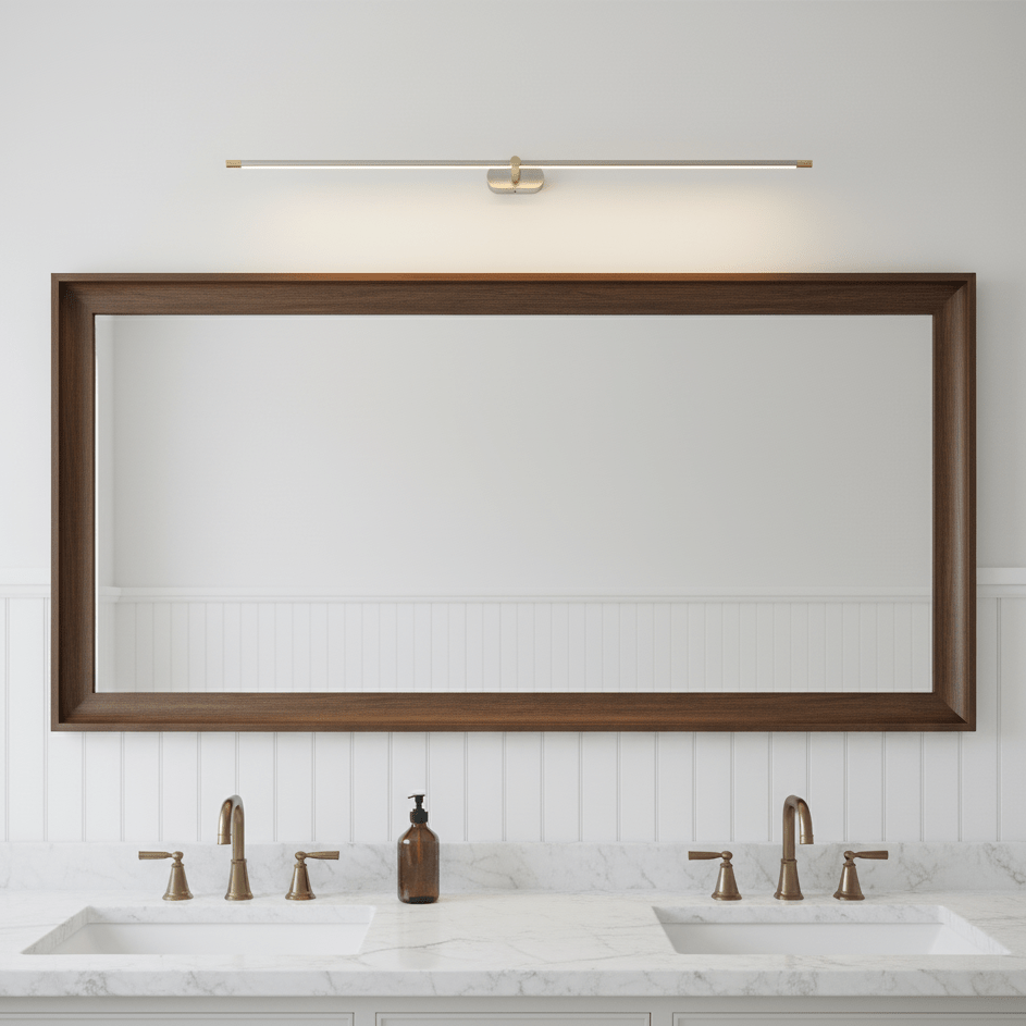 Minimalist Linear Wall Lamp — Modern LED Vanity Wall Sconce for Bathroom & Bedroom
