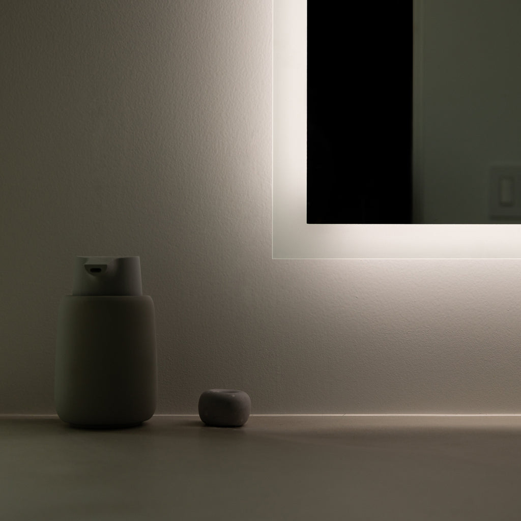 Linea Rectangle LED Bathroom Vanity Mirror for bathroom vanity | Halvern