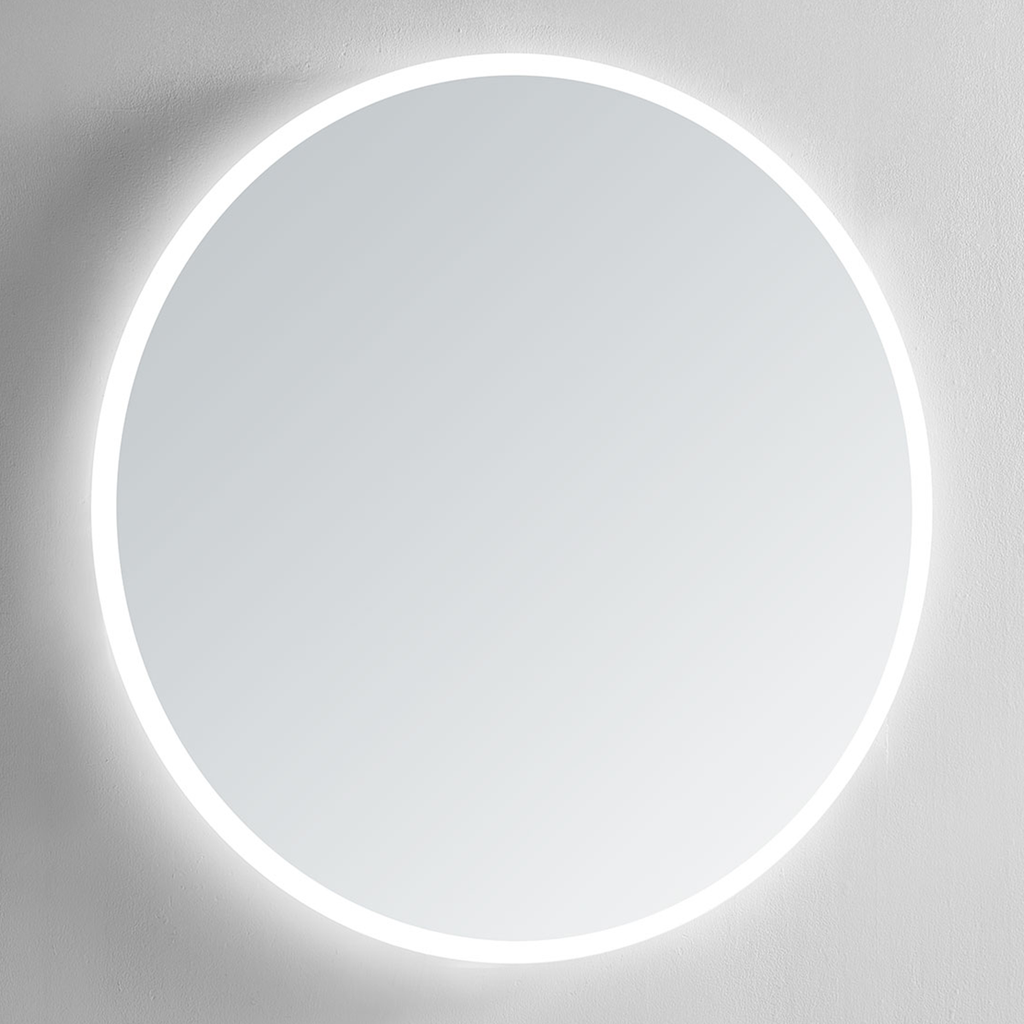 Luna Round LED Bathroom Vanity Mirror for bathroom vanity | Halvern