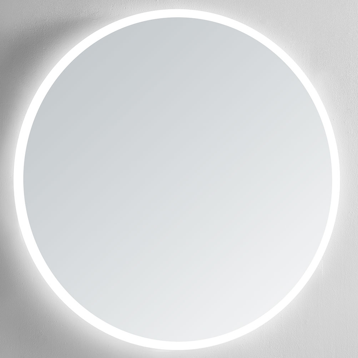 Luna Round LED Bathroom Vanity Mirror for bathroom vanity | Halvern