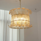 Brasher Chandelier — Champagne Glass Statement Ceiling Light for Dining Room