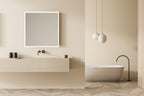 Linea Rectangle LED Bathroom Vanity Mirror for bathroom vanity | Halvern