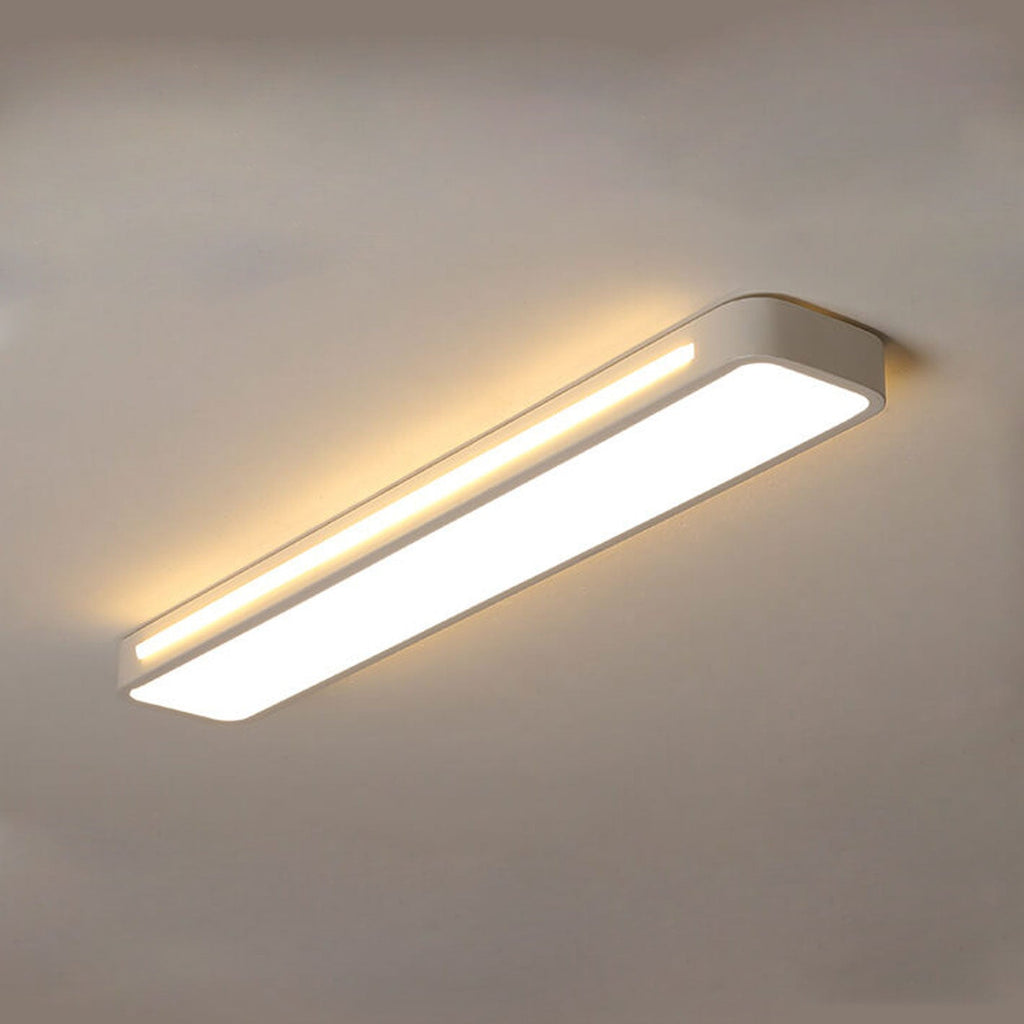 Linear LED Flush Mount Ceiling Light for Kitchen and Hallway