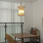 Brasher Small Chandelier — Compact Glass Bubble Ceiling Light for Bedroom