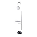 Marble Side Table Floor Lamp