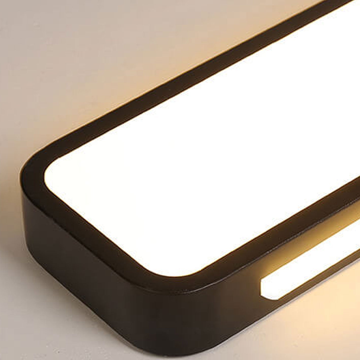 Linear LED Flush Mount Ceiling Light for Kitchen and Hallway