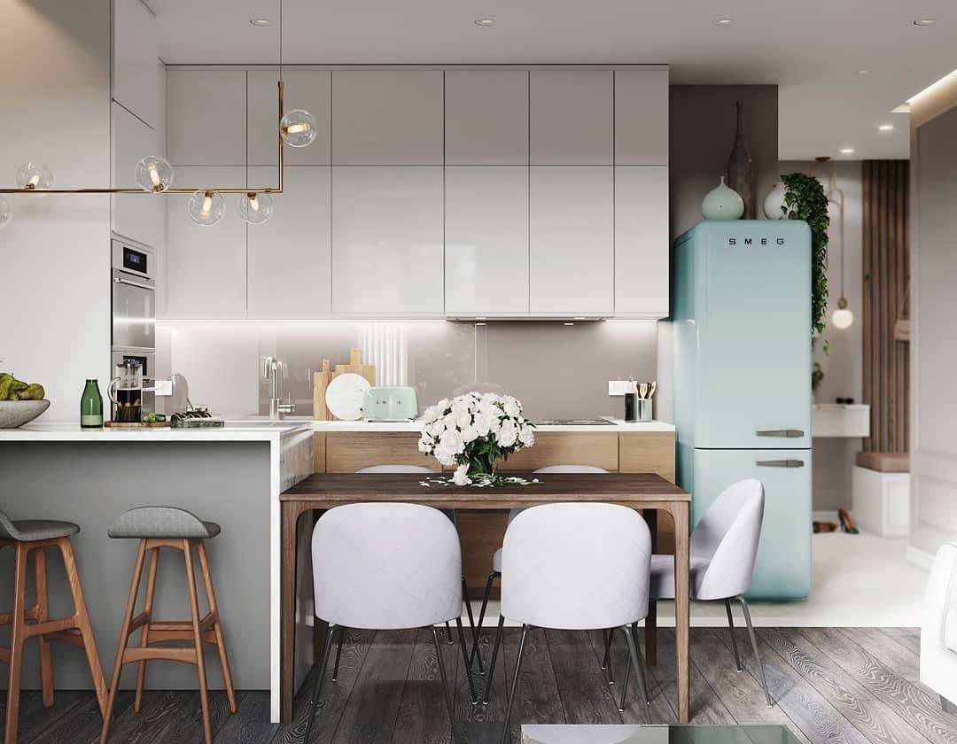 Air 73 Glass Sphere Pendant — Linear Glass Hanging Light for Kitchen Island