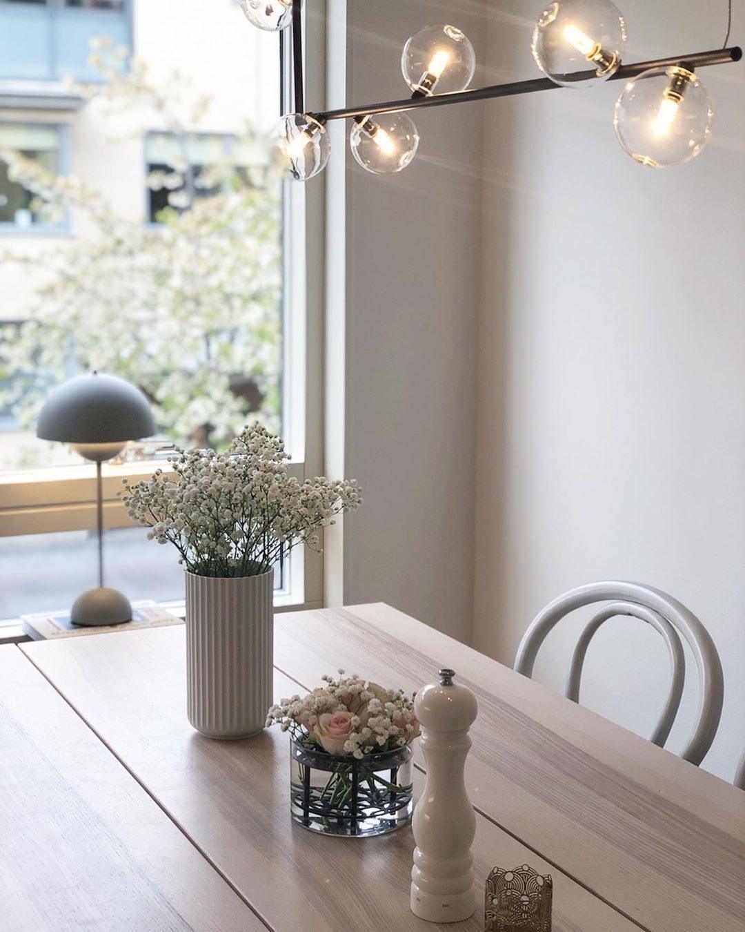 Air 73 Glass Sphere Pendant — Linear Glass Hanging Light for Kitchen Island