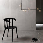 Air 73 Glass Sphere Pendant — Linear Glass Hanging Light for Kitchen Island
