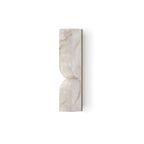 Alabaster Essence Wall Sconce — Carved Stone Wall Light for Bedroom & Hallway