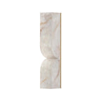 Alabaster Essence Wall Sconce — Carved Stone Wall Light for Bedroom & Hallway