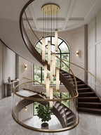 Aria Alabaster Pendant Lamp — Cylinder Spanish Alabaster Hanging Light