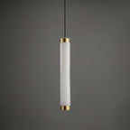 Aria Alabaster Pendant Lamp — Cylinder Spanish Alabaster Hanging Light