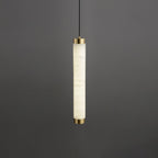 Aria Alabaster Pendant Lamp — Cylinder Spanish Alabaster Hanging Light
