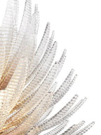 Aurelia Glass Petal Chandelier — Floral Glass Ceiling Light for Dining Room