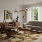 Aurelia Globe Chandelier — Glass Globe Cluster Ceiling Light for Dining Room
