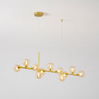 Aurelia Globe Chandelier — Glass Globe Cluster Ceiling Light for Dining Room