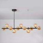 Aurelia Globe Chandelier — Glass Globe Cluster Ceiling Light for Dining Room