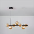 Aurelia Globe Chandelier — Glass Globe Cluster Ceiling Light for Dining Room