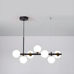 Aurelia Globe Chandelier — Glass Globe Cluster Ceiling Light for Dining Room