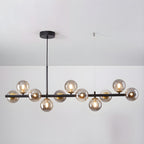 Aurelia Globe Chandelier — Glass Globe Cluster Ceiling Light for Dining Room