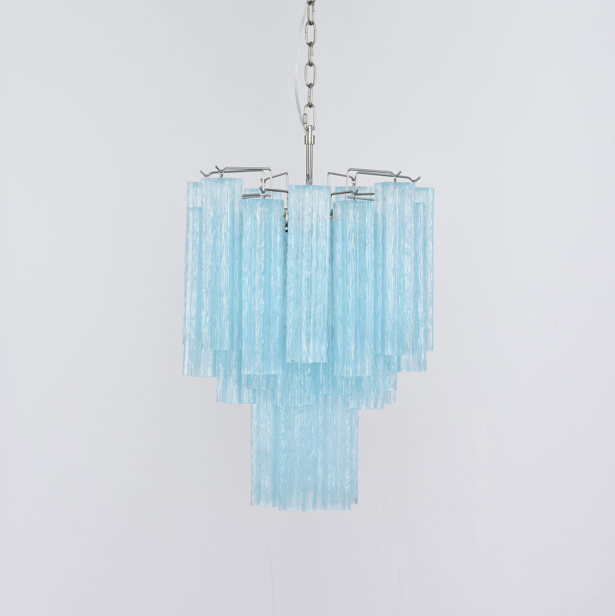 Azzura Glass Chandelier — Modern Blown-Glass Ceiling Light for Dining Room