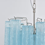 Azzura Glass Chandelier — Modern Blown-Glass Ceiling Light for Dining Room