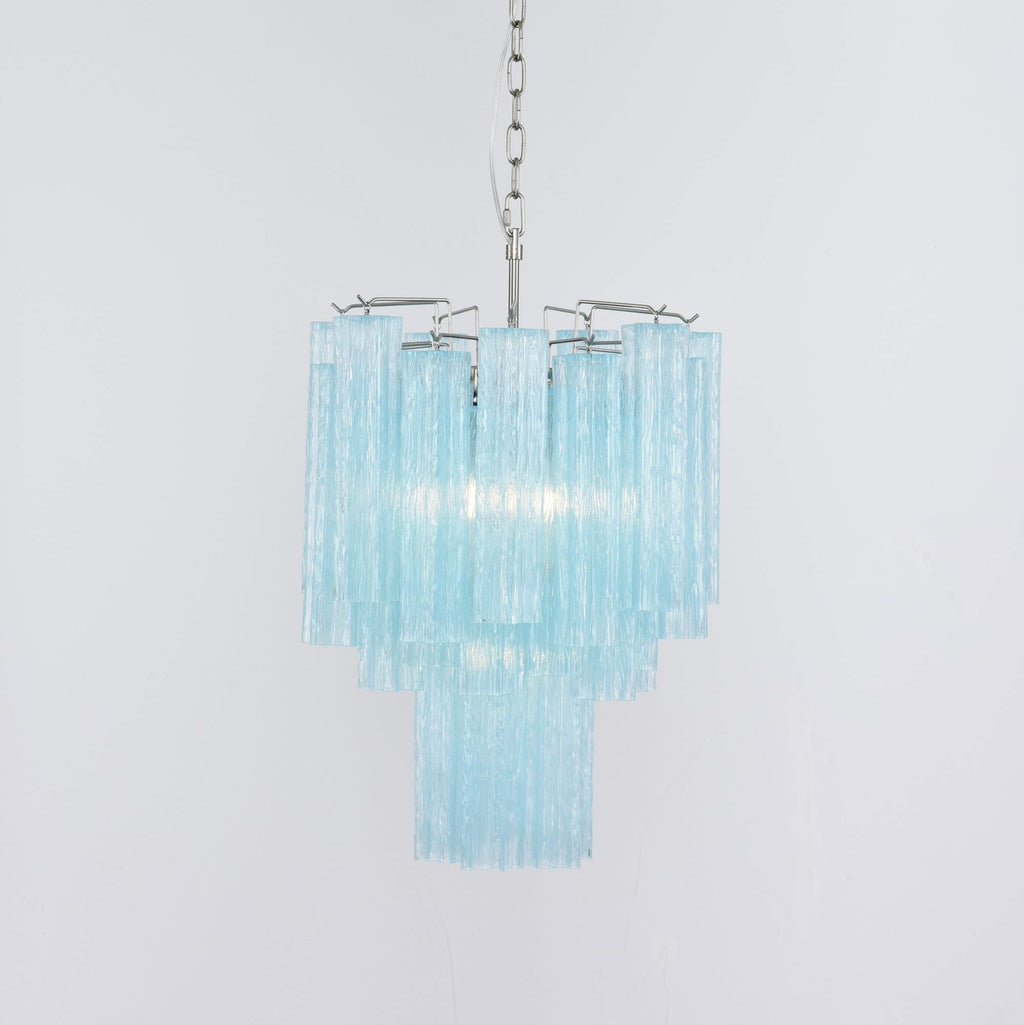 Azzura Glass Chandelier — Modern Blown-Glass Ceiling Light for Dining Room
