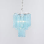 Azzura Glass Chandelier — Modern Blown-Glass Ceiling Light for Dining Room