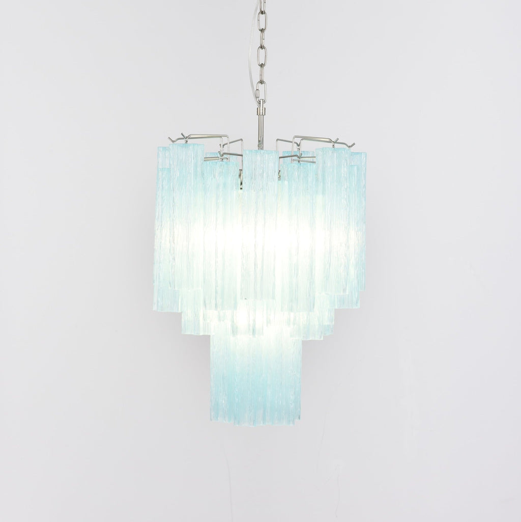 Azzura Glass Chandelier — Modern Blown-Glass Ceiling Light for Dining Room