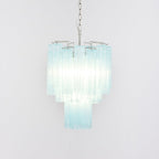 Azzura Glass Chandelier — Modern Blown-Glass Ceiling Light for Dining Room