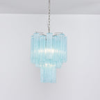 Azzura Glass Chandelier — Modern Blown-Glass Ceiling Light for Dining Room