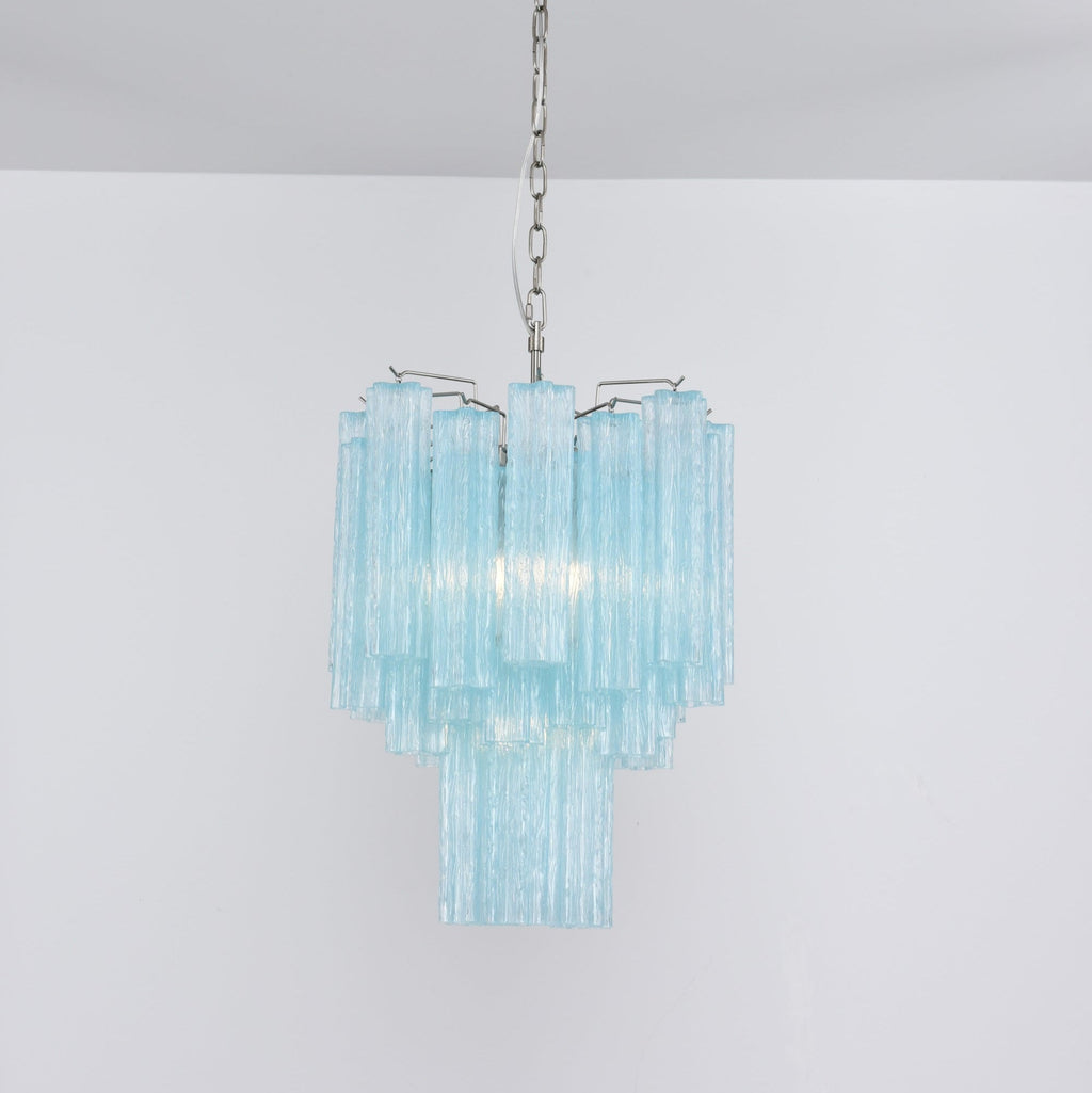 Azzura Glass Chandelier — Modern Blown-Glass Ceiling Light for Dining Room