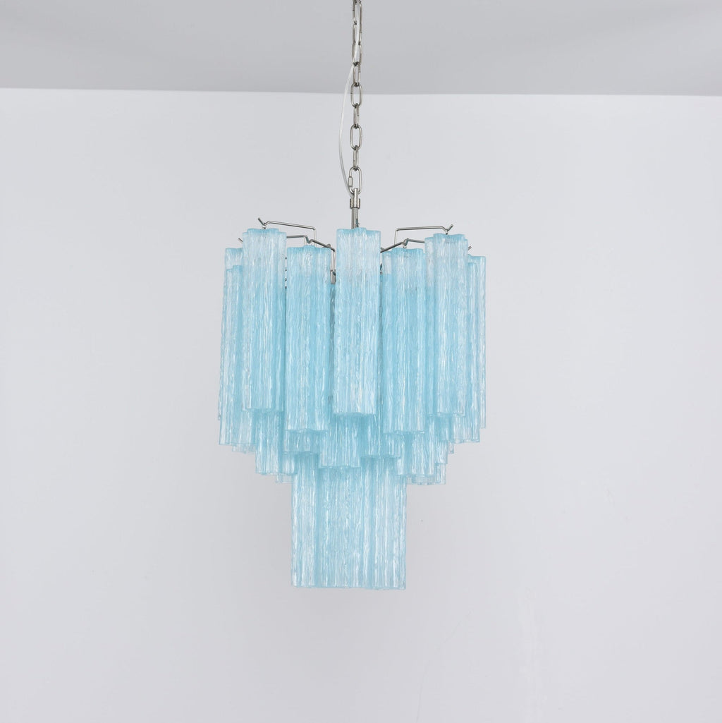 Azzura Glass Chandelier — Modern Blown-Glass Ceiling Light for Dining Room