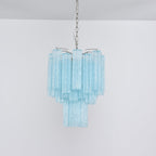 Azzura Glass Chandelier — Modern Blown-Glass Ceiling Light for Dining Room