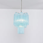 Azzura Glass Chandelier — Modern Blown-Glass Ceiling Light for Dining Room