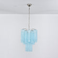 Azzura Glass Chandelier — Modern Blown-Glass Ceiling Light for Dining Room
