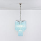 Azzura Glass Chandelier — Modern Blown-Glass Ceiling Light for Dining Room