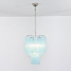 Azzura Glass Chandelier — Modern Blown-Glass Ceiling Light for Dining Room