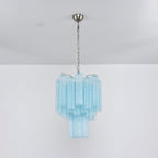 Azzura Glass Chandelier — Modern Blown-Glass Ceiling Light for Dining Room