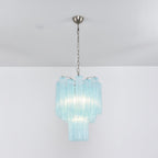 Azzura Glass Chandelier — Modern Blown-Glass Ceiling Light for Dining Room