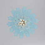 Azzura Glass Chandelier — Modern Blown-Glass Ceiling Light for Dining Room