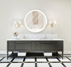 Corona Round LED Bathroom Vanity Mirror for bathroom vanity | Halvern