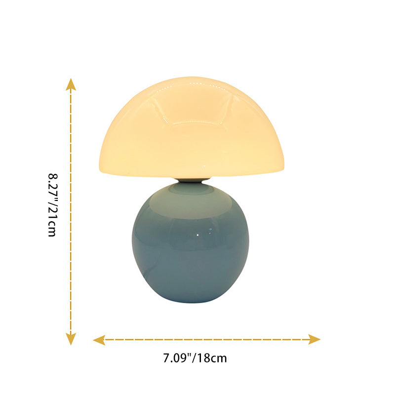 Ceramic Glass Table Lamp for Living Room