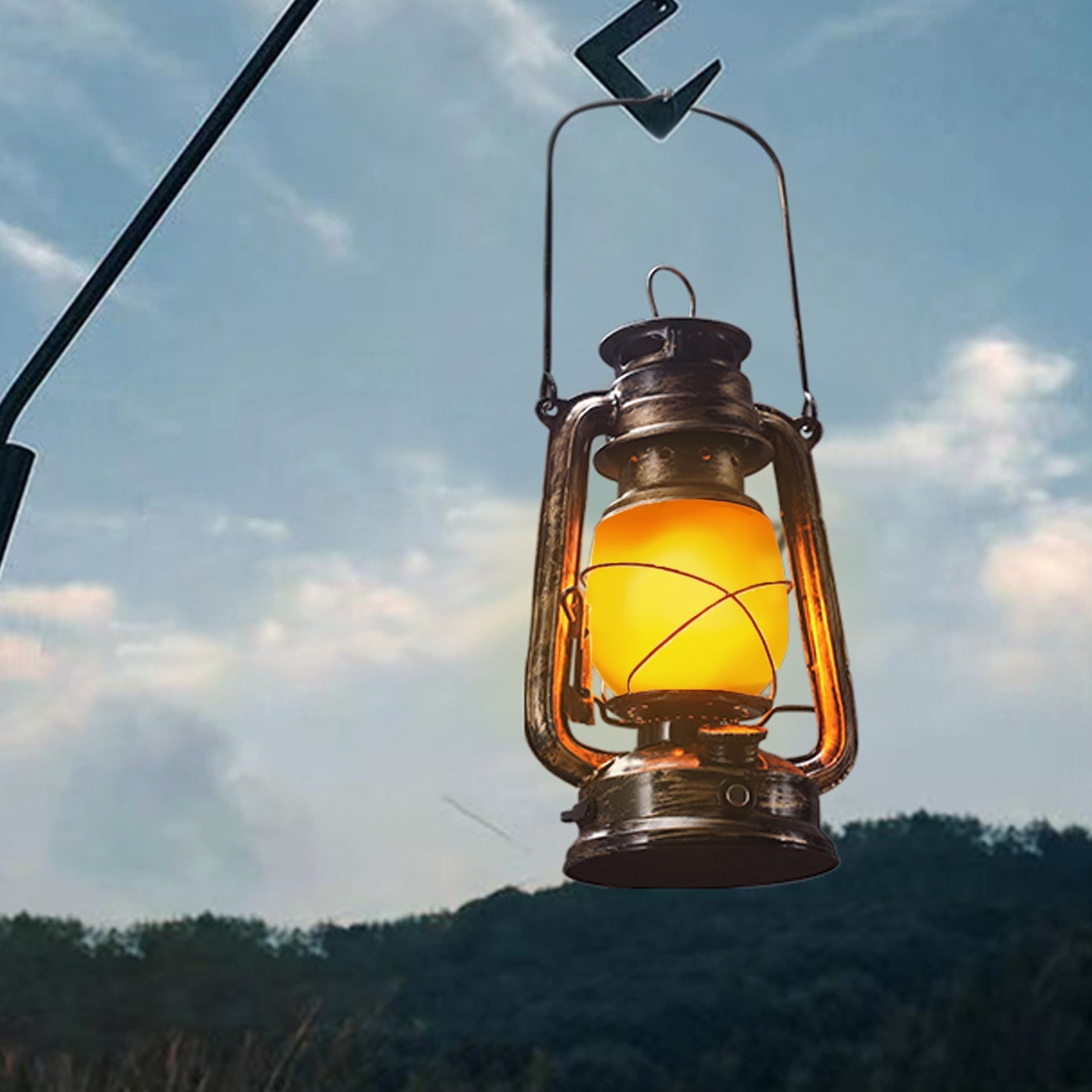 Vintage Rechargeable LED Table Lamp for Bedroom